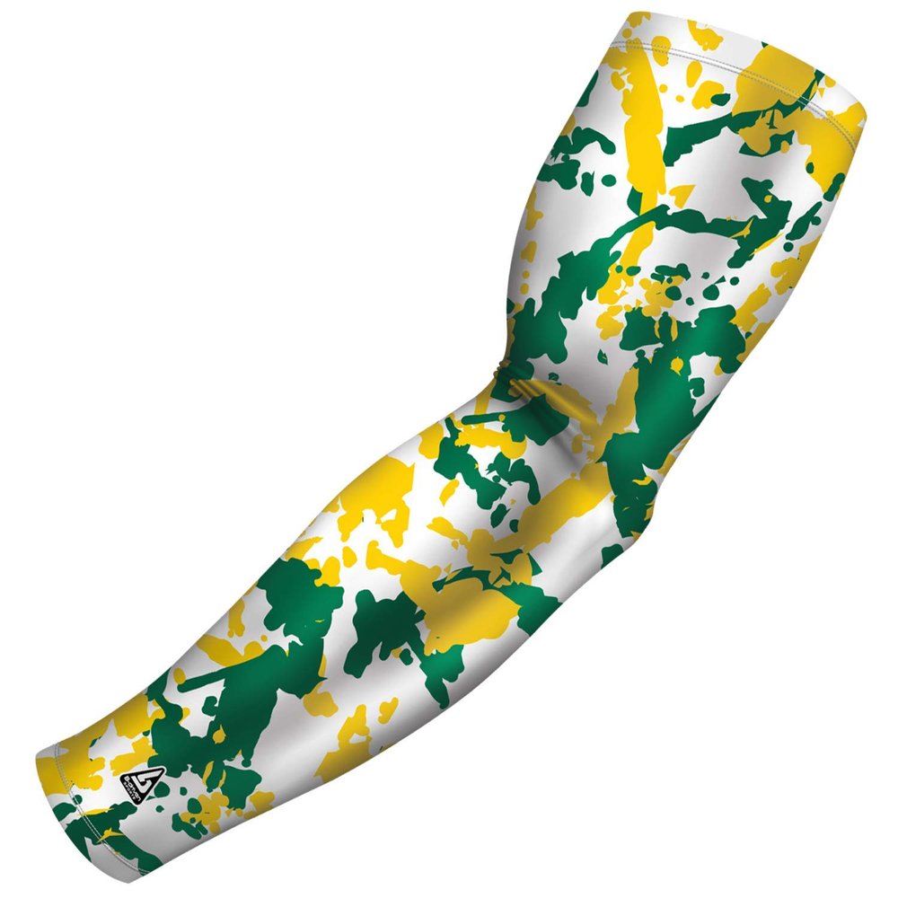 B-Driven Pro-Fit Sports Compression Arm Sleeve for Men Women & Youth Camouflage Designs  Support Circulation & Cooling for Baseball, Football, Basketball, & Outdoor Sports Protective Sleeve (Single)