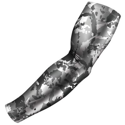 B-Driven Pro-Fit Sports Compression Arm Sleeve for Men Women & Youth Camouflage Designs Support Circulation & Cooling for Baseball, Football, Basketball, & Outdoor Sports Protective Sleeve (Single)