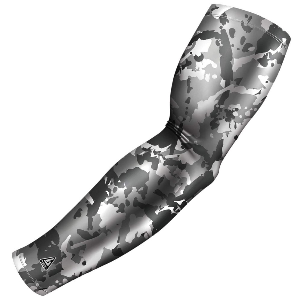 B-Driven Pro-Fit Sports Compression Arm Sleeve for Men Women & Youth Camouflage Designs Support Circulation & Cooling for Baseball, Football, Basketball, & Outdoor Sports Protective Sleeve (Single)