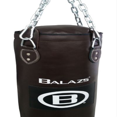 Balazs Pro-Elite Leather Heavy Bags (Muay Thai Bag, 100 lb)