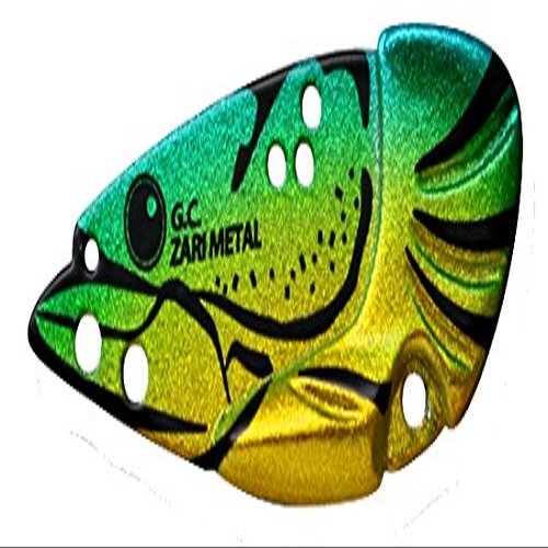 ISSEI Metal Vibe G.C. Zari Metal 0.3 oz (9 g), Gold Blue Back #33 Lure
