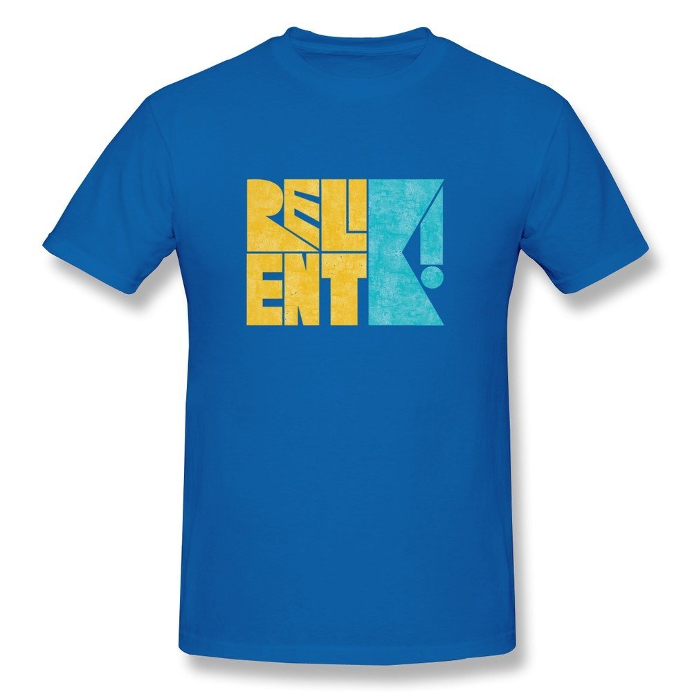 CXone Relient K Tour 2016 Fan Logo T Shirt For Mens RoyalBlue XXL
