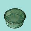 60X25cm Portable Foldable Fishing Trap Cast Net Crab Fish Minnow 6 Entrances view 2