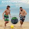 Kanu Surf Toddler Boys Reflection Quick Dry Beach Swim Trunk, Reflection Black/Green, 3T view 3