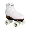 Sure-Grip White Fame Roller Skates for Women - Made of Nylon & Aluminum - 57mm Polyurethane Indoor Wheels for Skating - Super X Trucks Extended Support for Larger Sizes - Suitable for Beginners view 1