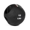 Titan Fitness 10 LB Dual Grip Medicine Ball Rubber Muscle Driver Double Handle view 1