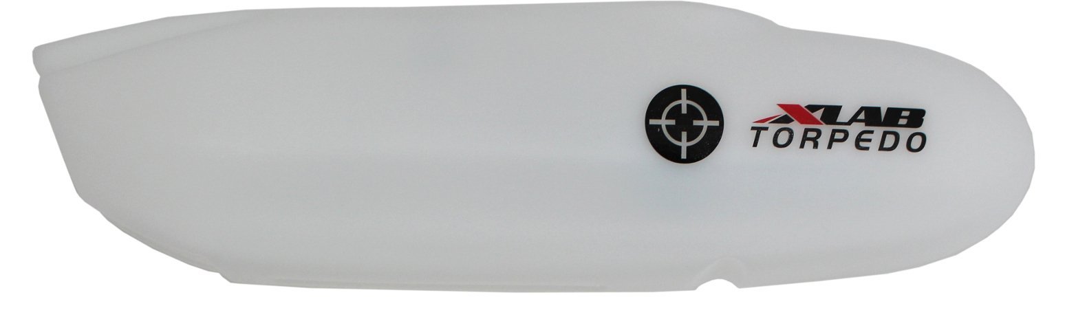 XLAB TORPEDO VERSA SPARE BOTTLE FRONT HYDRATION SYSTEMS 26OZ CAPACITY (Clear Bottle/Red Logo)