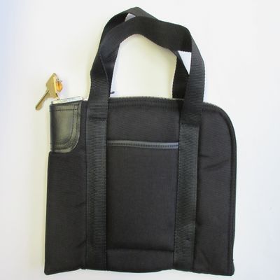A. Rifkin Co. Padded Locking Gun Bag (8.5in H x 12in L)