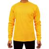 Access Men's Heavyweight Long Sleeve Thermal Crew Neck Top Gold 4X view 1