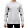 Access Men's Heavyweight Long Sleeve Thermal Crew Neck Top LtGray 4X view 1