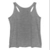 LOST GODS Women's Horses Racerback Tank Top - Gray Heather - Small view 3