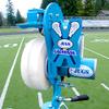 Jugs Lacrosse Machine Throw Balls up to 60 mph in Any Direction. 360 Degree Swivel Design. Adjustable Legs Allow for Three delivery Heights. 45, 54 and 63 Inches. view 4