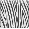 123 Cheap Checks Zebra Stripes Designer Checkbook Cover, with Credit Card Slots and Pen Loop view 1