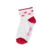 Hanes Girls' Toddler Ankle Socks, Assorted, 6/4T-5T Months (Pack of 6) view 2