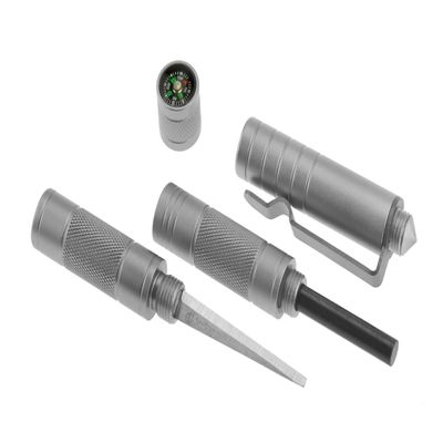 SE 5-IN-1 Compact Gunmetal Metallic Survival Tool - KSP31-5MT