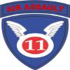 11th Airborne Division Air Assault 5.5 Inch Decal view 1