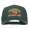 Yosemite National Park Gold Embroidered Cap - Dark Green OSFM view 1