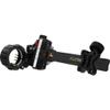Axcel ACUT-C319-4BK Accu Touch Carbon Pro Stat 3 Pin .019 Archery Sight, Left Hand/Right Hand