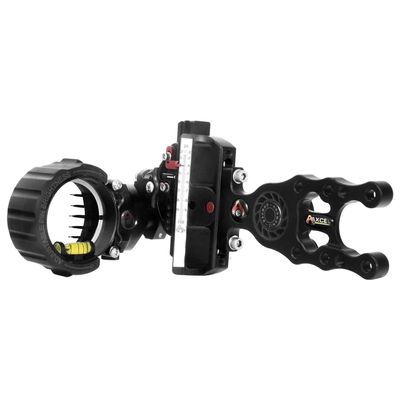Axcel ACUT-D510-4BK Accu Touch HD Stat 5 Pin .010 Archery Sight, Left Hand/Right Hand