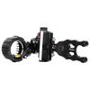 Axcel ACUT-D510-4BK Accu Touch HD Stat 5 Pin .010 Archery Sight, Left Hand/Right Hand