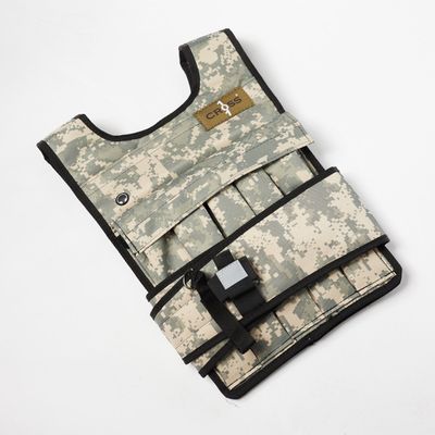 CROSS101 20LBS - 140LBS Adjustable Weighted Vest Wtih Shoulder Pads Option for Men and Women (80LBS WITH SHOULDER PADS)