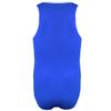 YiZYiF Men's Soft Smooth Freestyle Wrestling Singlet Bodysuit Underwear Blue X-Large view 3