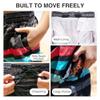 Kanu Surf Toddler Boys Echo Quick Dry Beach Swim Trunk, Echo Black, 3T view 3