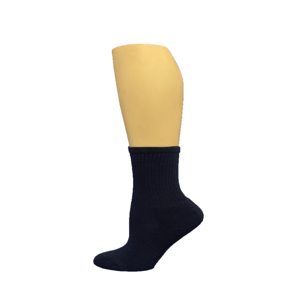 COUVER Kids Child Youth Midcalf Softball Baseball Socks (1 Pair) - Navy