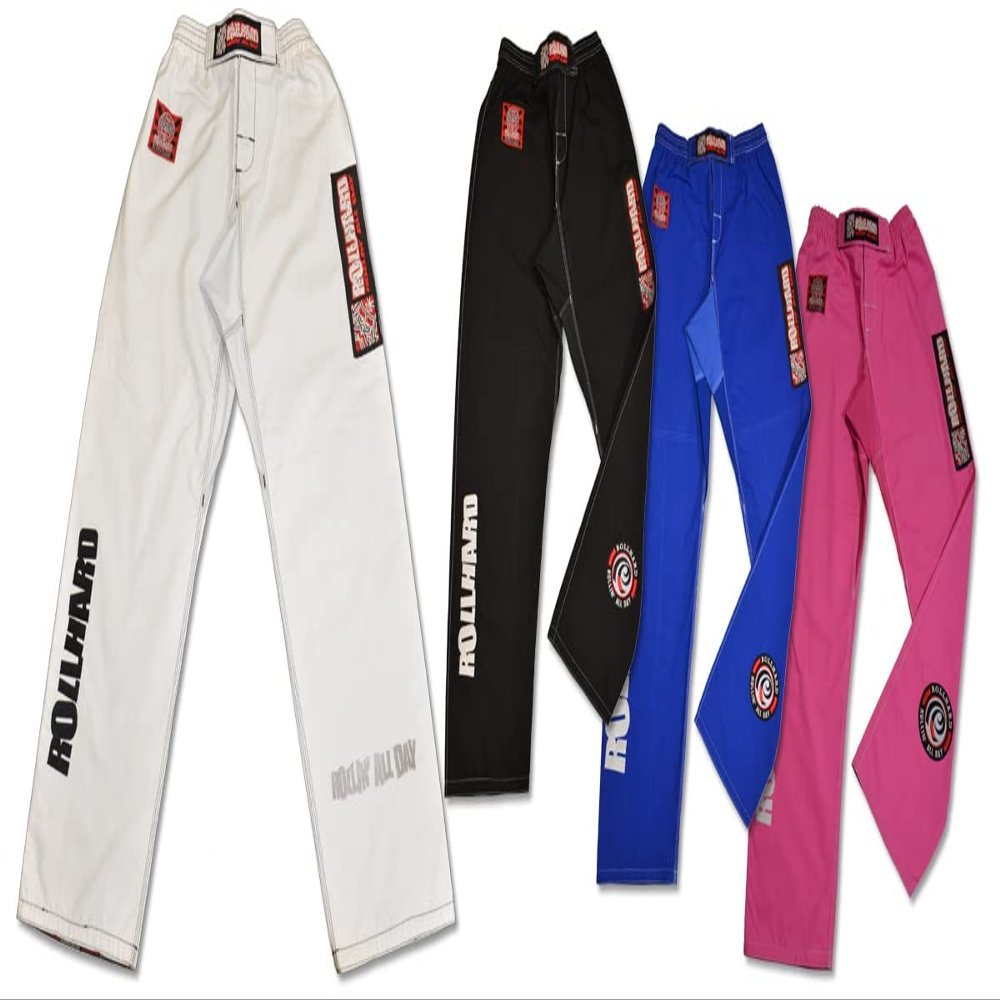 ROLL HARD Hybrid Flex Panel Gi Pant - White, Blue or Black (Black, A4)