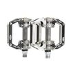 ROCKBROS 2010-12SBKS Lightweight Aluminum Pedal Bicycle 9/16" Black Silver view 3