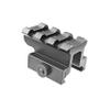 Lion Gears Bridgemount Tactical Picatinny .75" Riser, 1.45" Long, 3 Slots, Complete with Steel Nut and Thumb Bolt, BM0307BT view 2