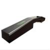 Ramptech Hubba Ledge Grind Box - Weatherproof, Heavy-Duty Indoor and Outdoor DIY Skateboard Grindbox Kit - Portable Ledge with Galvanized Steel Side Angles, HDO Wood Body, and Reversible Top view 1