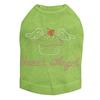 Sweet Angel Dog Shirt Lime Green 4X Large view 1