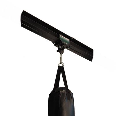 Firstlaw Fitness I-Beam Rolling Mount for Punching Bag & 4 Foot Rail Combo - Green Rolling Mount - Made in The USA
