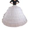 XYX White Victorian Wedding Petticoat, US 2-22W, 6 Hoop, 151cm Diameter, 475cm Circumference, Female, Women, Brides, Wedding Attendees, Polyester view 1