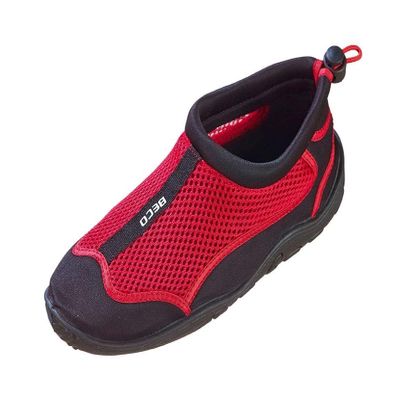 Beco Unisex Aqua Surfschuhe Stand Up Paddling Shoes, Multicoloured (Rot/Schwarz), 43