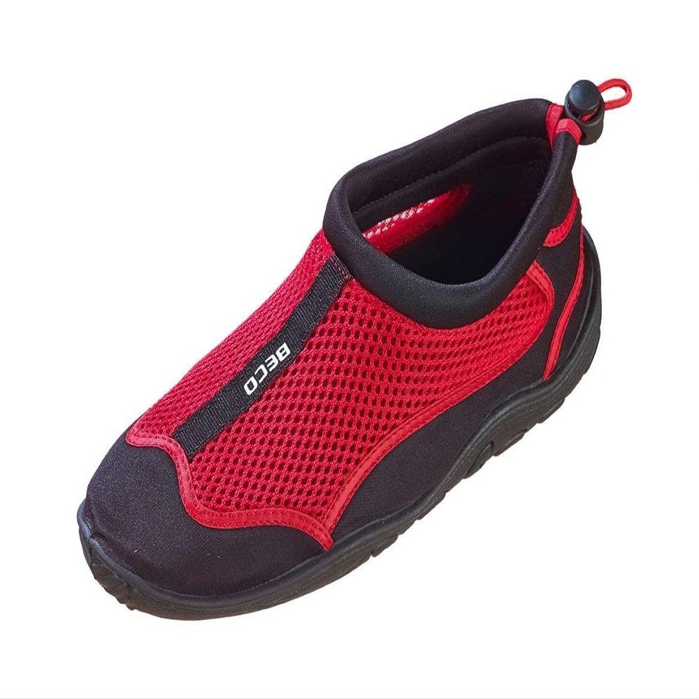 Beco Unisex Aqua Surfschuhe Stand Up Paddling Shoes, Multicoloured (Rot/Schwarz), 43