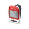 PINGKO Best Pedometer for Walking Accurately Track Steps Multi-Function Portable Sport Pedometers Step/Distance/Calories/Counter - Red view 1