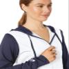 ASICS LANI Jacket, White/Navy, Small view 2