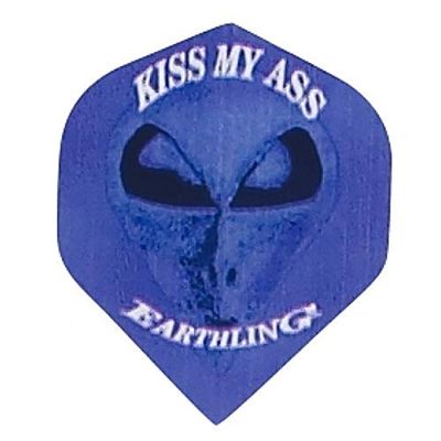 US Darts - 5 Sets (15 Flights) - KISS My Ass - Standard Dart Flights