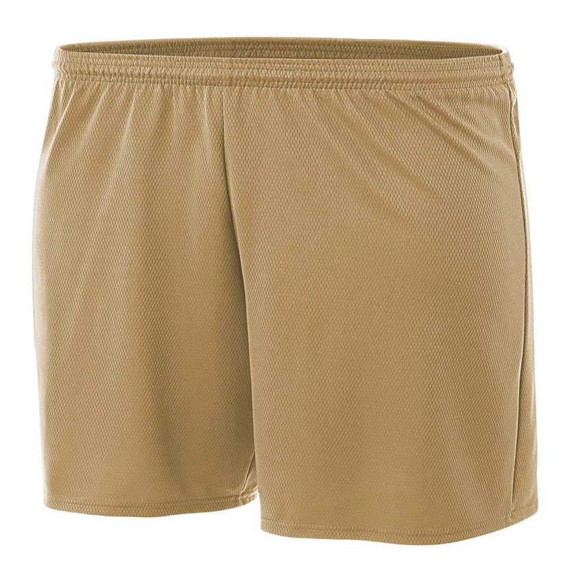 A4 Mens Cooling Performance Power Mesh Practice, Small, Vegas Gold