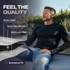 Thermajohn Long Johns Thermal Underwear for Men Fleece Lined Base Layer Set for Cold Weather (Small, Black) view 4
