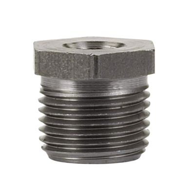 Billco Hex Bushing Black 1/4" X 1/8" Steel