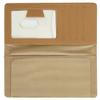 123 Cheap Checks Funky Monogram W Designer Checkbook Cover, with Credit Card Slots and Pen Loop view 4