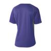 DeMarini Women's Game Day Short Sleeve Team Shirt, Purple, X-Large view 2