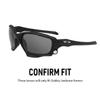 IKON LENSES Polarized Replacement Lenses For Oakley Jawbone Sunglasses (Black) view 3