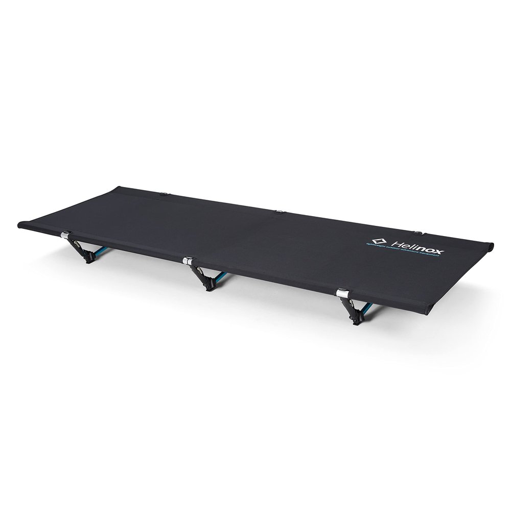 Helinox Cot One Lightweight, Compact, Collapsible, Portable Camping Cot, Regular, Black