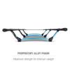 Helinox Cot One Lightweight, Compact, Collapsible, Portable Camping Cot, Regular, Black view 4