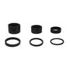 6PCS Light Weight UD Carbon Bright Black Headset Spacers 1 1/8"-2mm,3mm,5mm,10mm,15mm,20mm view 1