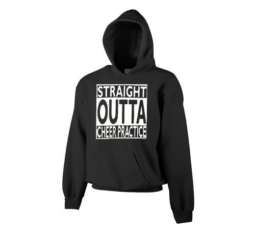 Chosen Bows Straight Outta Cheer Practice Hoodie (AM)